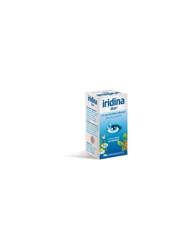Iridina Due*coll 10ml 0,5mg/ml