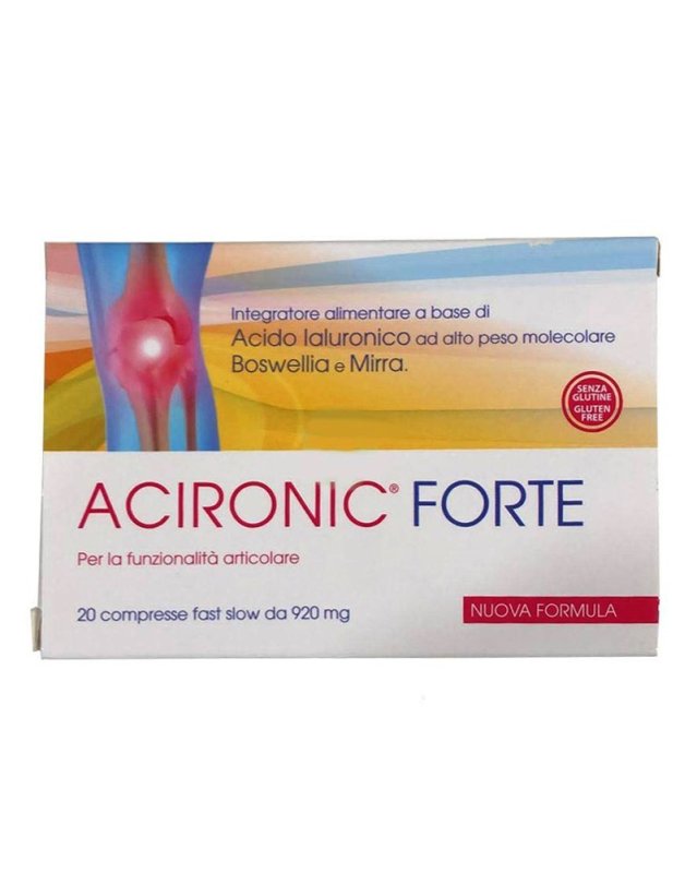 Acironic forte 20 compresse- Integratore per la funzione articolare