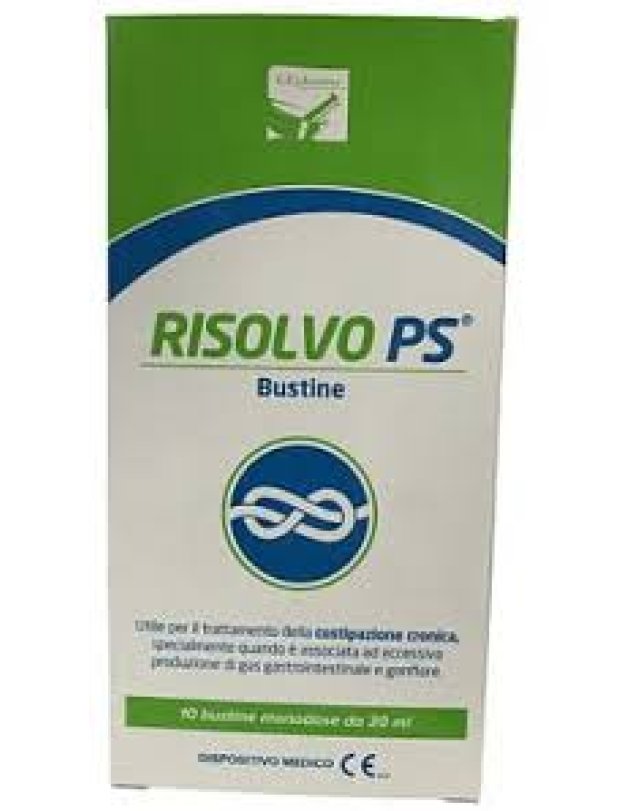 Risolvo ps 10 buste da 30 ml - trattamento per la costipazione cronica