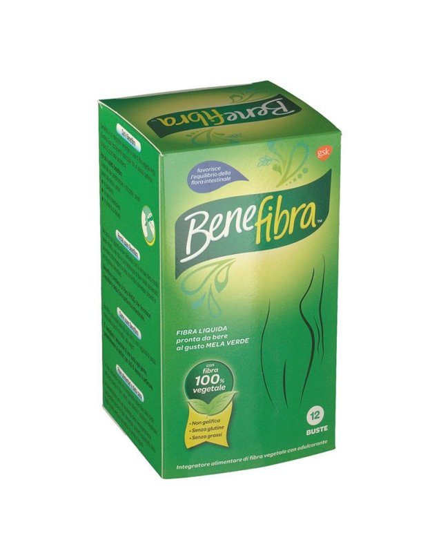 Benefibra liquida 12 bustine – integratore per intestino pigro