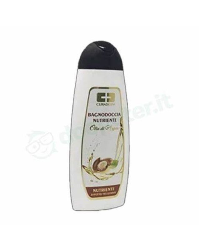 Curaderm Bagno Schiuma Olio di Argan - Detergente Idratante e Nutriente
