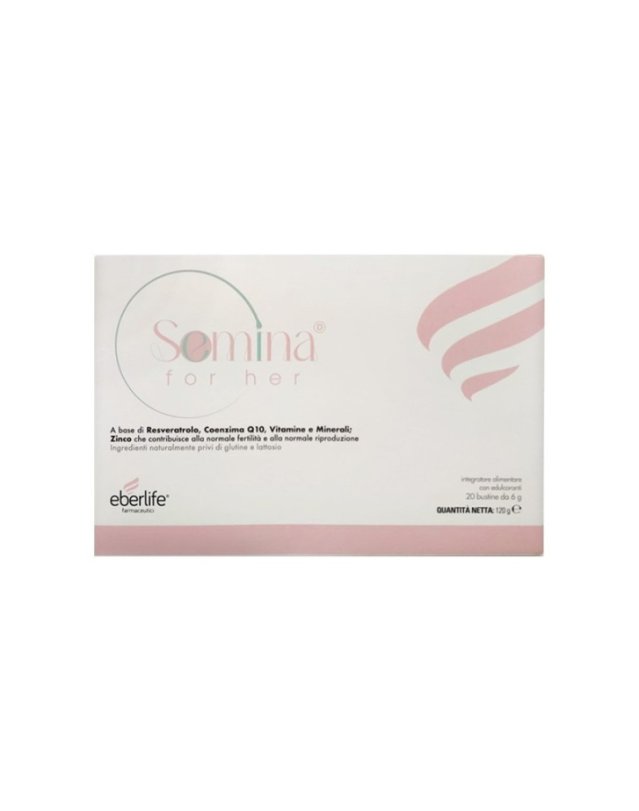 SEMINA FOR HER 20 Buste -Per Vitalità e Benessere Femminile