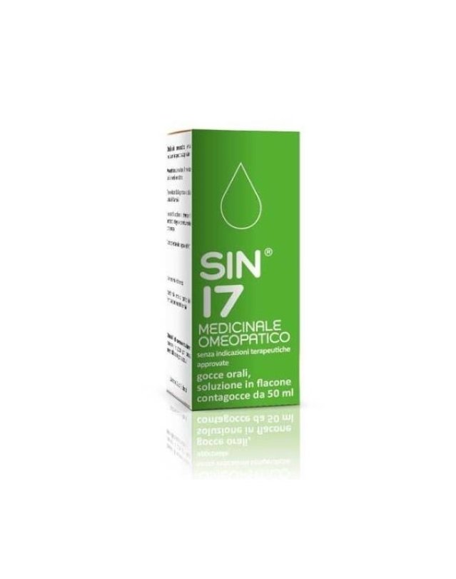 SIN 17 Gocce 50ml - Rimedio Omeopatico per il Benessere dell’Organismo