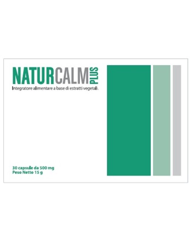 NATURCALM PLUS 30CPS