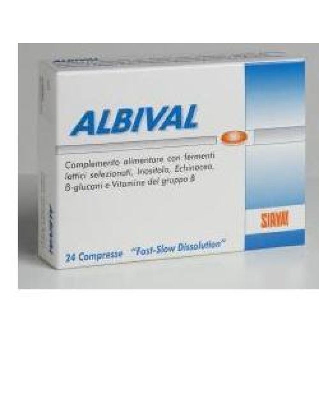 ALBIVAL SIMBIOTICO 24CPR