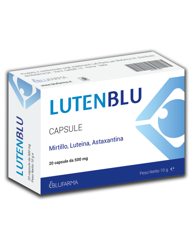 Lutenblu 20 capsule- integratore per la vista