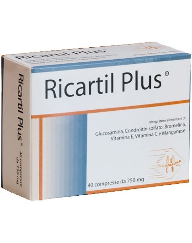 RICARTIL PLUS 40CPR 750MG