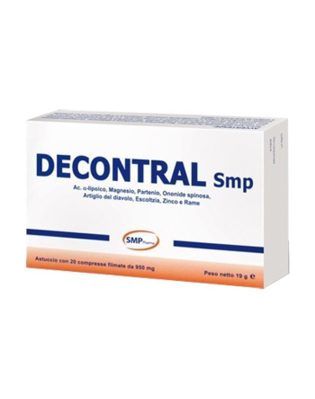 DECONTRAL INTEG 20CPR 850MG