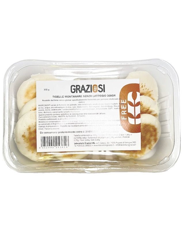 GRAZIOSI Tigelle Montanare300g