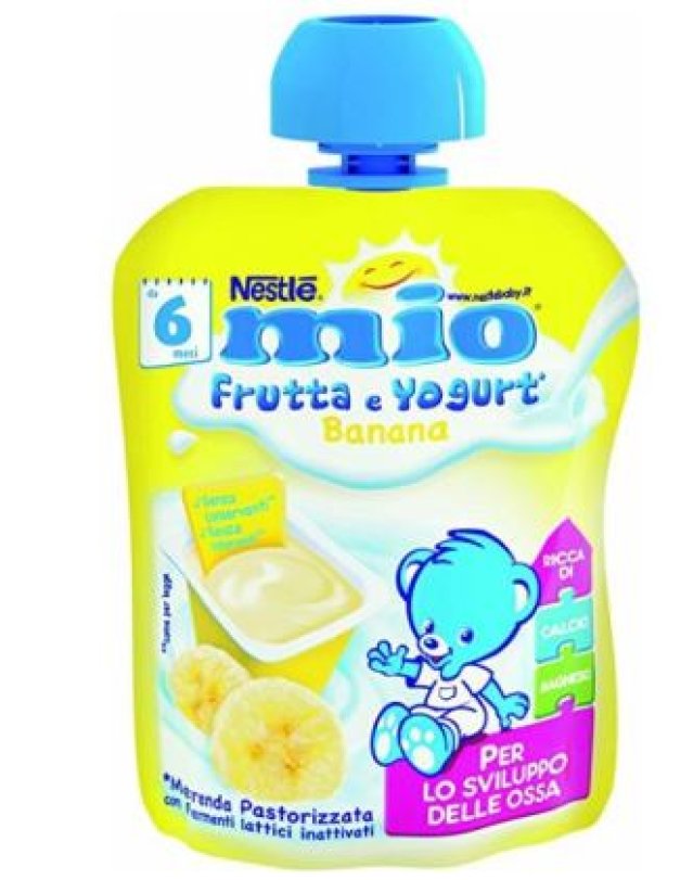 NESTLE POUCH YOGURT BANANA 90G