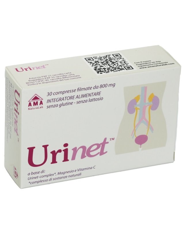 Urinet 30 compresse- Integratore per il Benessere delle Vie Urinarie