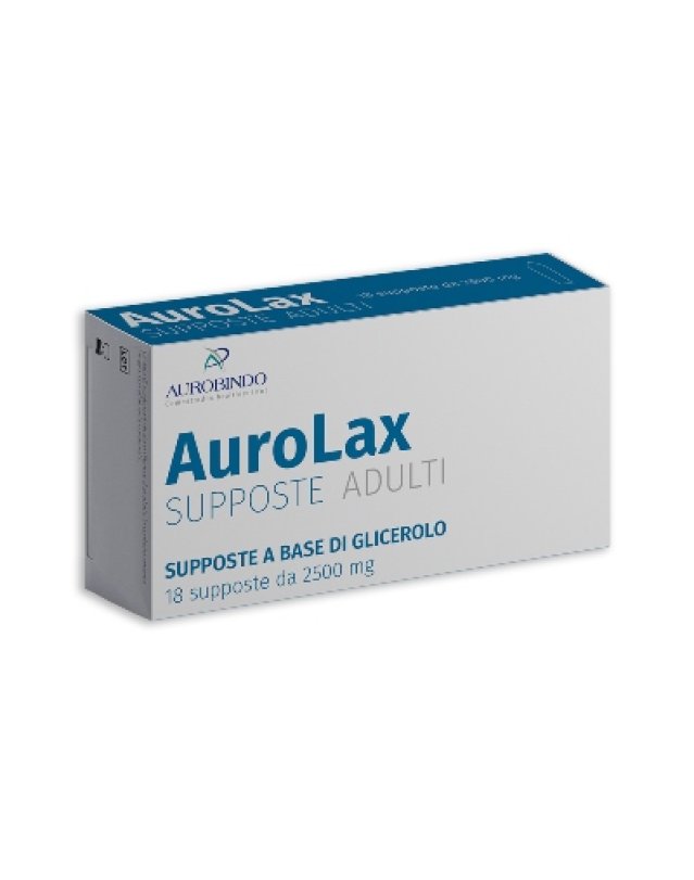 AuroLax Supposte contro la stitichezza 18 pezzi