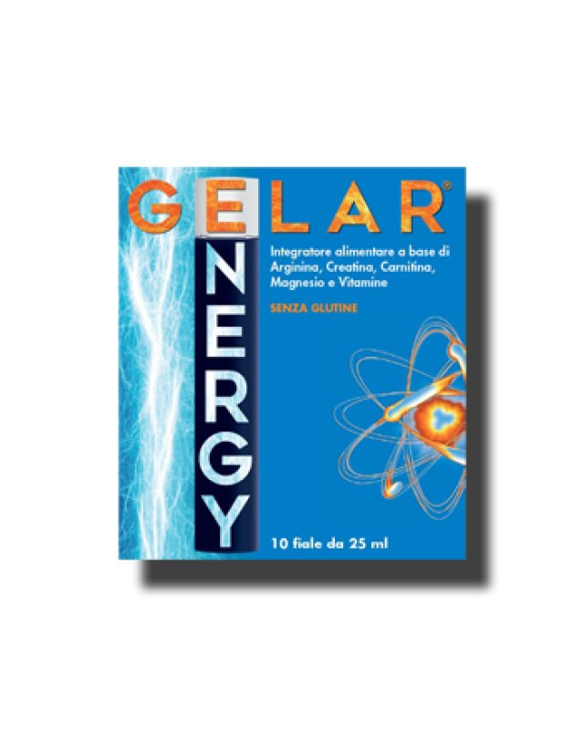  Gelar Energy 10 fiale da 25 ml- integratore contro stanchezza