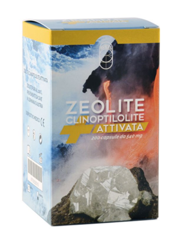 Zeolite Clinoptilolite Attivata Suprema 200 Capsule 540 mg 108 gr