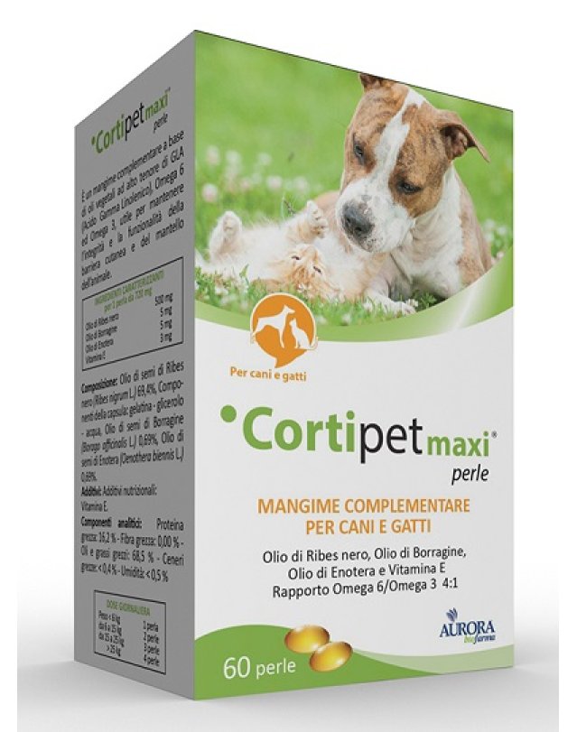CORTIPET MAXI PERLE 60 Perle - Mangime complementare uso veterinario