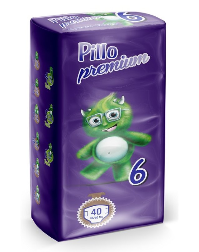 Pillo Premium Taglia 6 XL 16/30 kg  40 Pezzi- Pannolini per bambini
