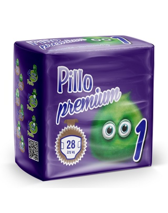 Pillo Premium New Born - Pannolino Taglia 1 2-5kg 28pz