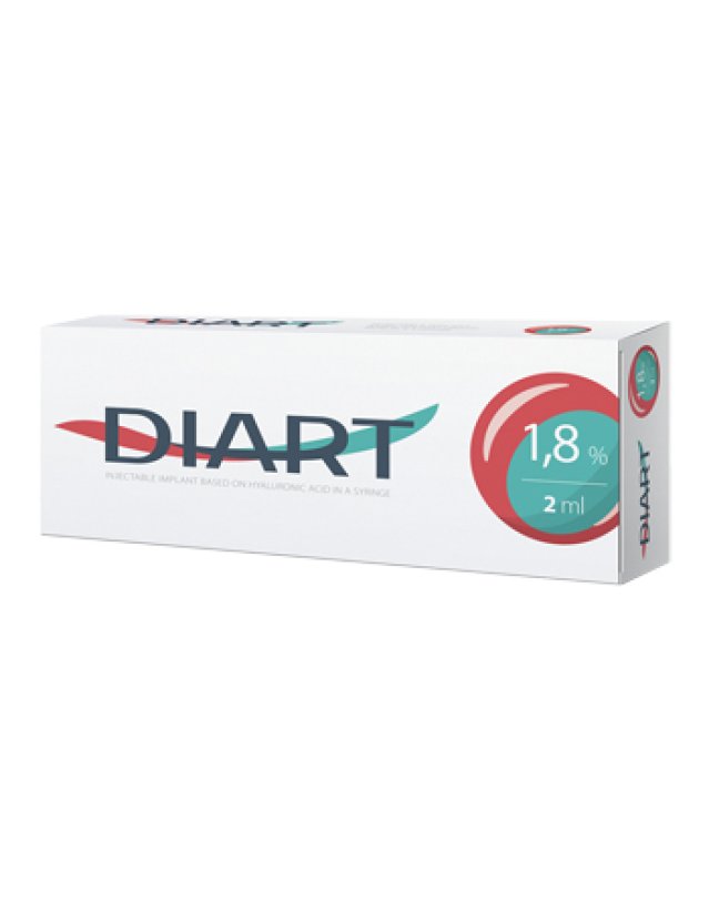 Diart 1,8% siringa a base di acido ialuronico 2 Ml