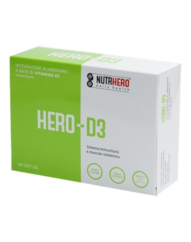 HERO D3 120 Cps SoftGel