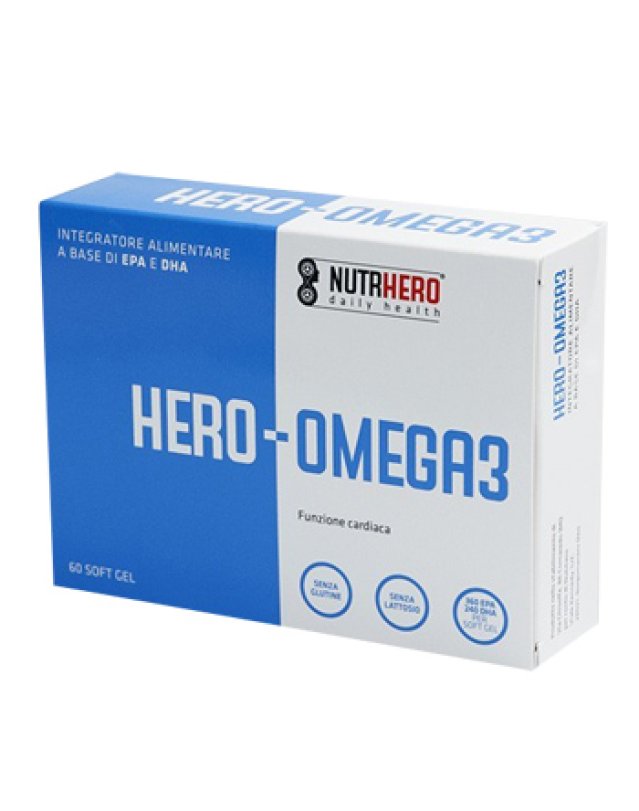 HERO OMEGA 3 90 Cps SoftGel