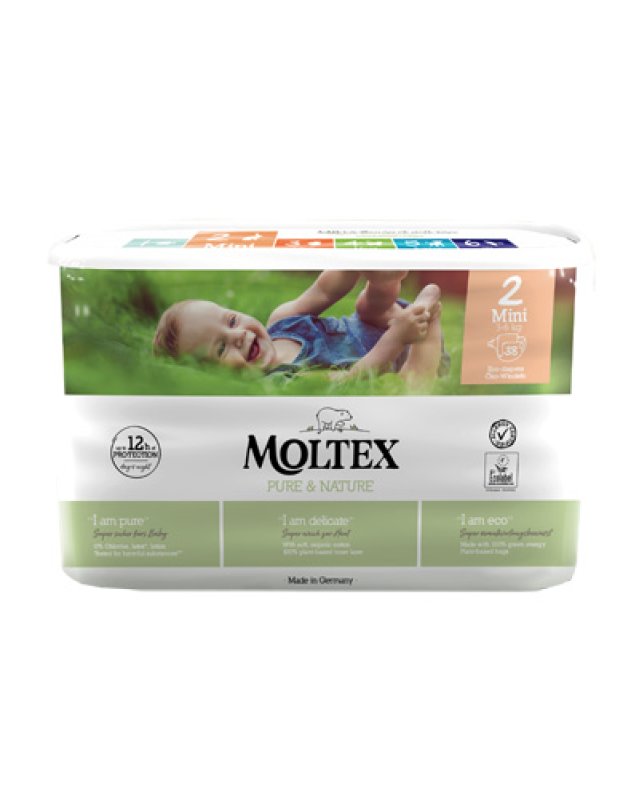 MOLTEX PURE&NATURE T2 MI 3-6KG