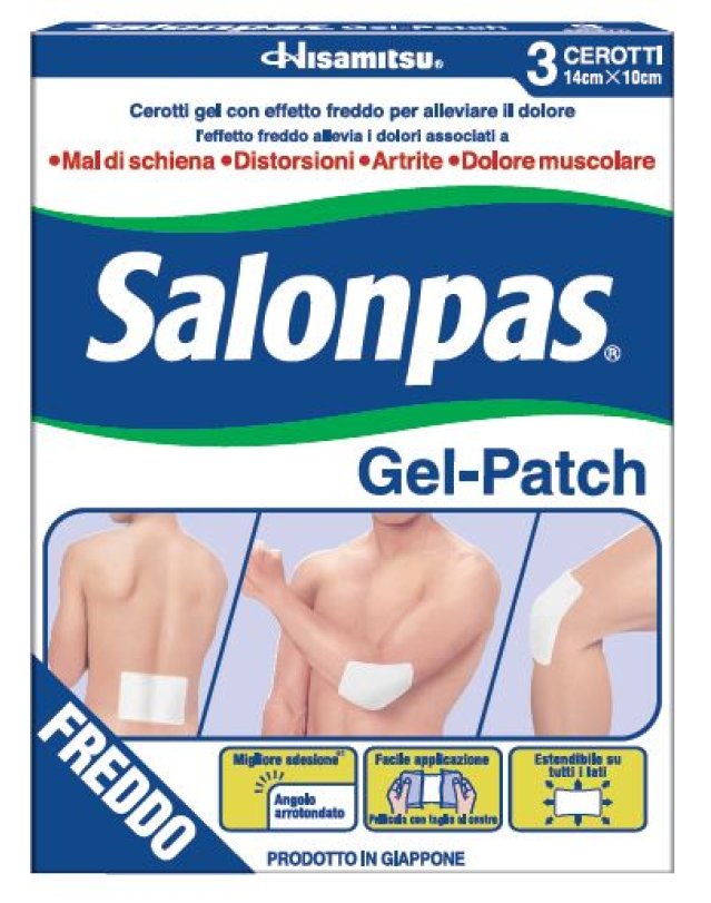 SALONPAS GEL PATCH 3CEROTTI