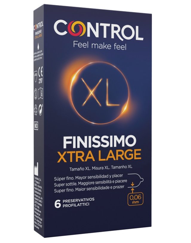 CONTROL FINISSIMO ORIG XL 6PZ