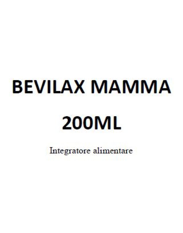 BEVILAX Mamma 200ml