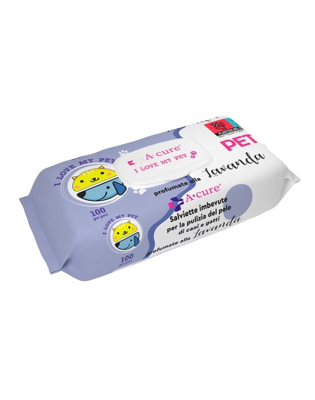 A+CURE Pet Salv.Lav.100pz