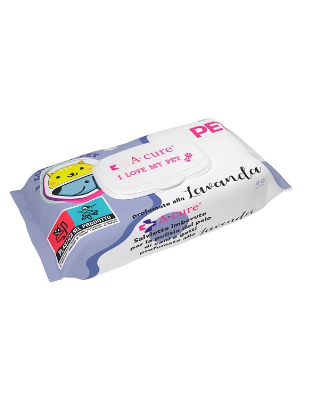 A+CURE Pet Salv.Lav. 40pz