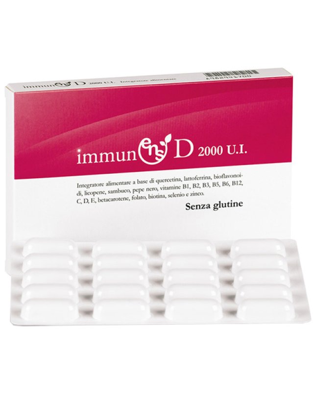 Immunens D 2000 U.I. - Integratore di Vitamina D 20 Capsule
