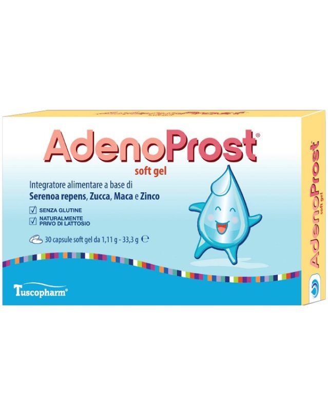 Adenoprost 30 capsule-integratore per la prostata