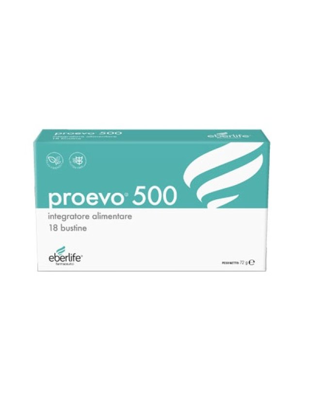 Proevo 500 Integratore alimentare per le vie urinarie 18 bustine