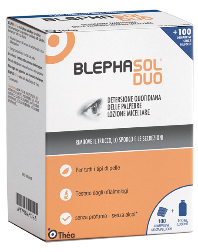 BLEPHASOL Duo 100ml+100 Garze