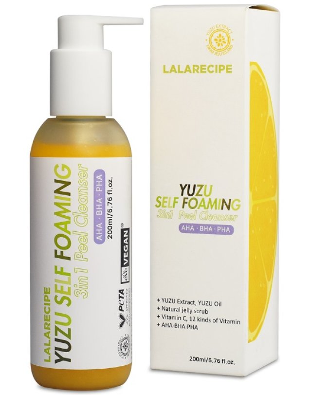 LALARECIPE YUZU SELF FOAM 3IN1