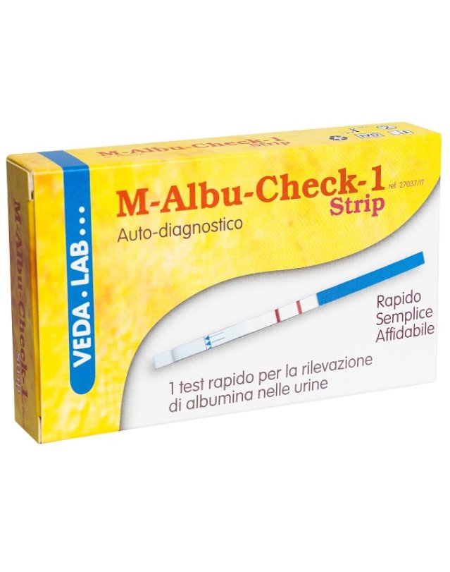 M-ALBU-CHECK-1 Strip 1pz