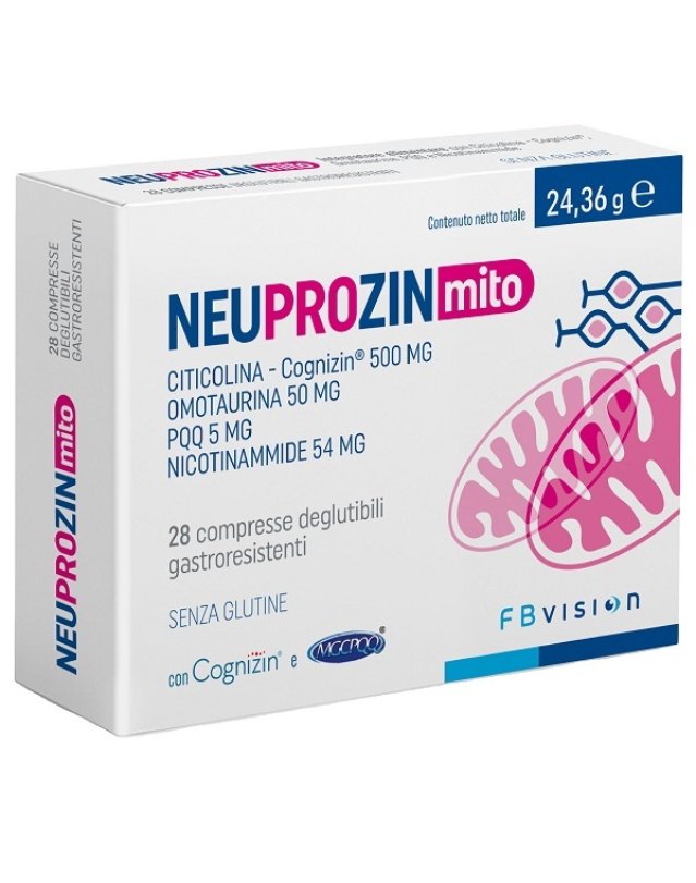 NEUPROZIN MITO 28 Compresse - Integratore per il sistema nervoso