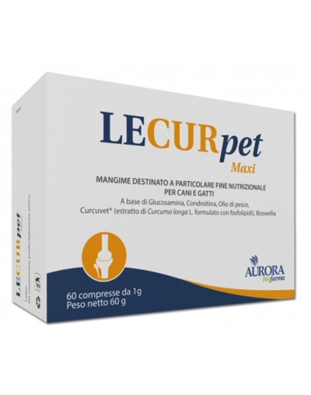 Lecurpet Mangime Complementare Cani/Gatti 60 Compresse