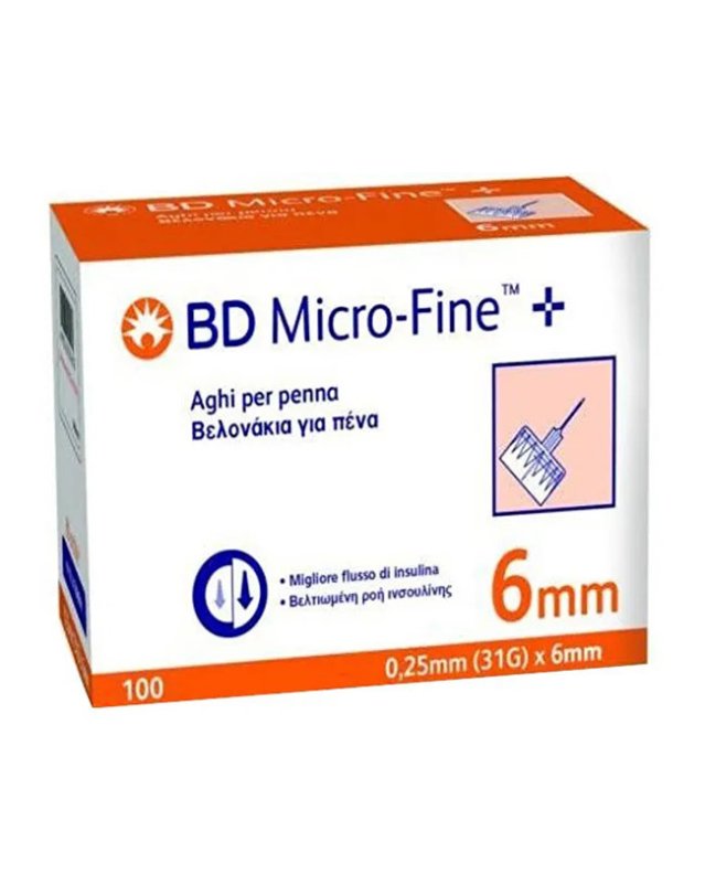 BD-AGO PEN 31G X6MM 100PZ