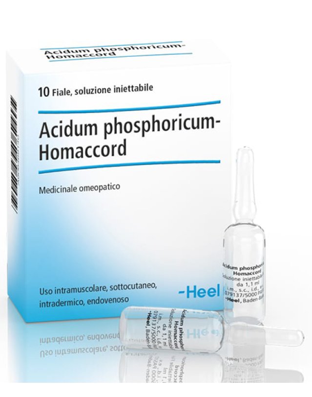 HEEL ACIDUM PHOSPHOR.HOMAC 10 fiale - Medicinale omeopatico per benessere mentale
