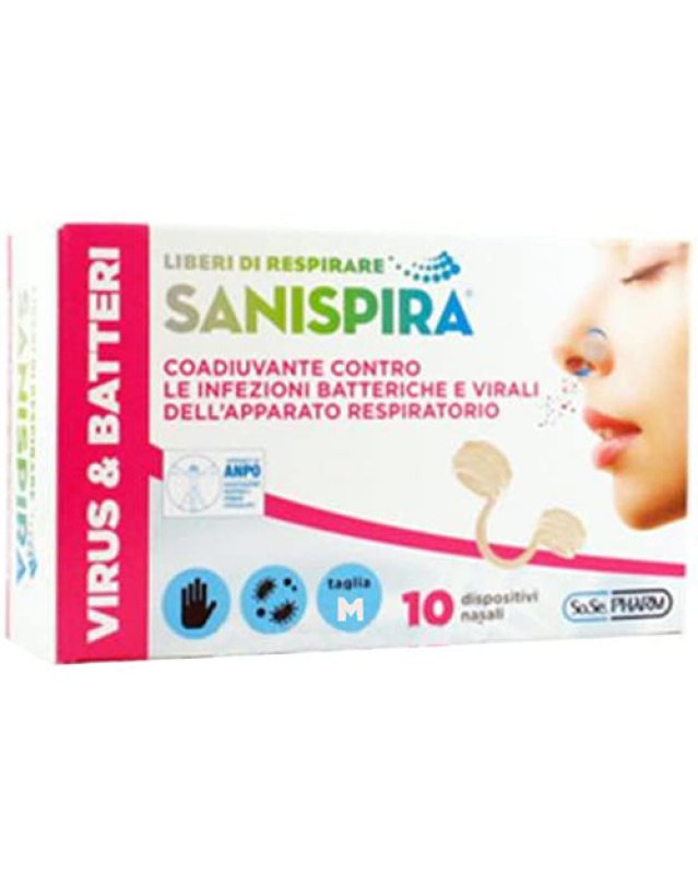 SANISPIRA VIRUS & BATTERI M10