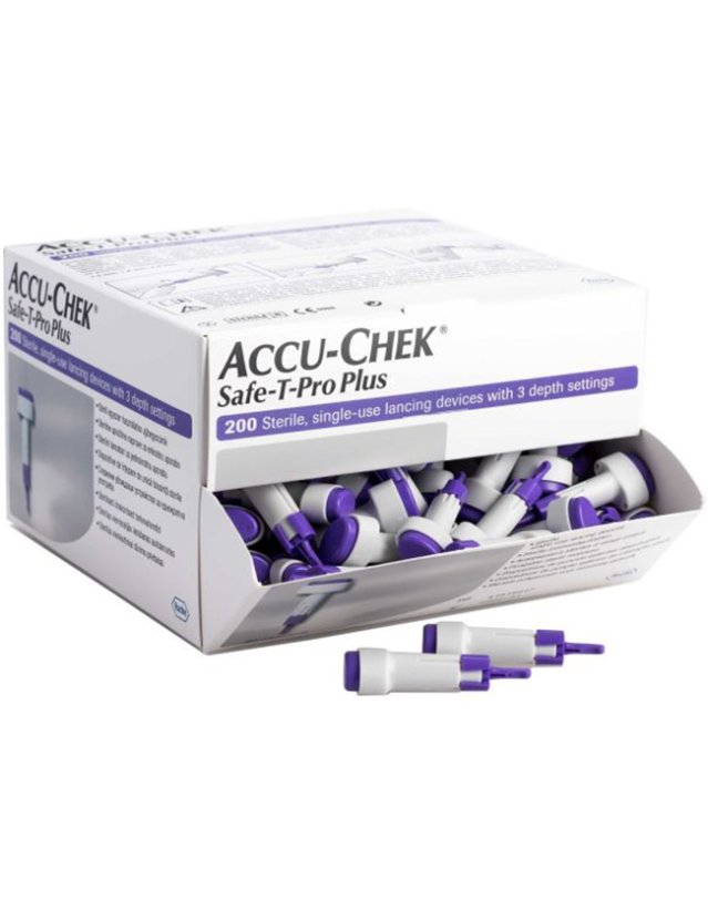 ACCU-CHEK SAFE T-PRO PLUS200PZ