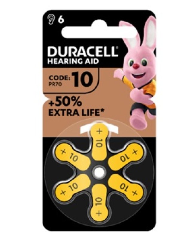 DURACELL Easy Tab 10 Giallo