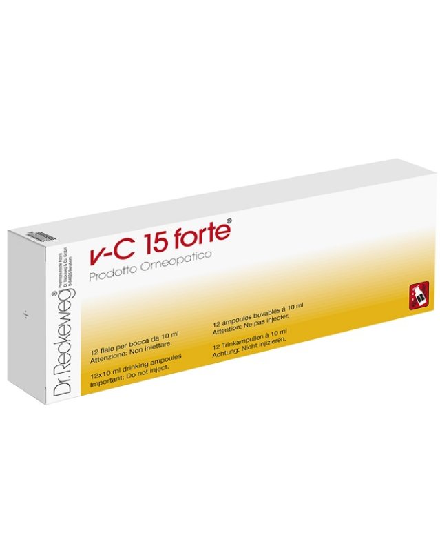 Reckeweg Vc15 Forte - Medicinale omeopatico 12 fiale soluzione orale