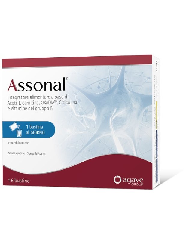 ASSONAL 16 Bustine - Integratore per migliorare il metabolismo energetico
