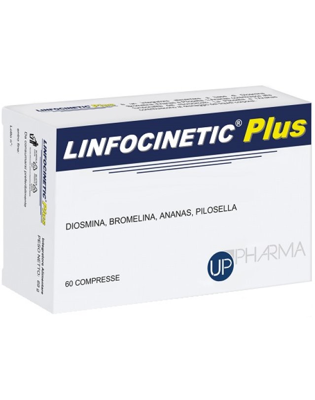 LINFOCINETIC Plus 60 Compresse - Integratore per il microcircolo e drenaggio liquidi