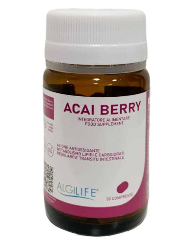 Algilife Acai Berry 30 Compresse - Integratore Alimentare Antiossidante