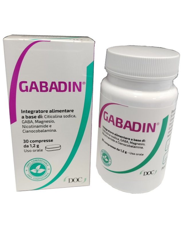 Gabadin 30 Compresse - Integratore per il Sistema Nervoso