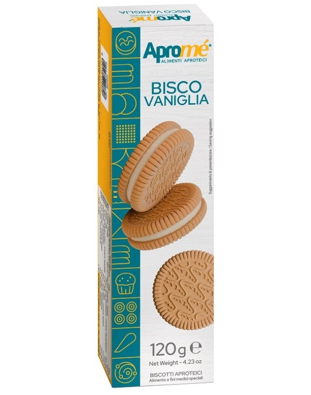 APROME'Bisc.Vaniglia 120g
