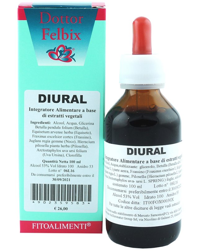 DIURAL FITOALIM GTT 100ML